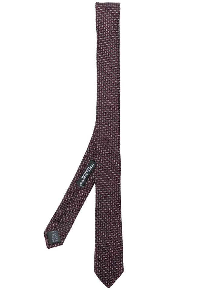 Dolce & Gabbana Embroidered Tie