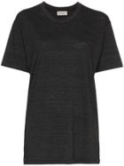 Beau Souci Short Sleeve Cotton T-shirt - Grey