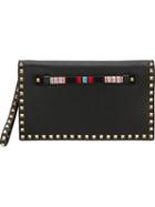 Valentino 'rockstud' Beaded Clutch