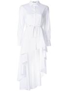 Palmer / Harding Super Asymmetric Hem Shirt - White