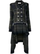 Sonia Rykiel Asymmetric Coat - Blue