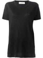 Iro Loose Fit T-shirt, Women's, Size: M, Black, Linen/flax