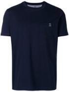 Brunello Cucinelli Chest Pocket T-shirt - Blue