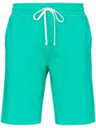 District Vision Logo Track Shorts - Green