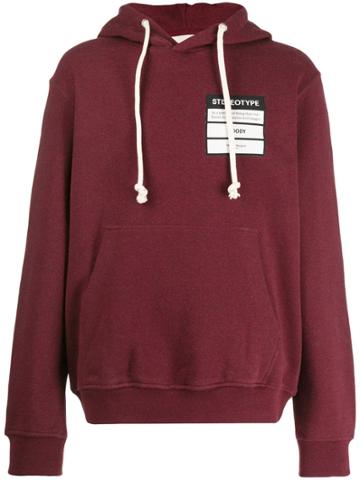 Maison Margiela Stereotype Hoodie - Red