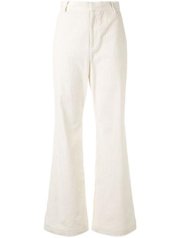 Nobody Denim Wide-leg Tailored Trousers - White