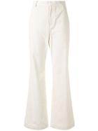 Nobody Denim Wide-leg Tailored Trousers - White
