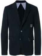Wooyoungmi Logo Patch Blazer - Blue
