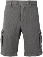 Kiton - Cargo Shorts - Men - Linen/flax - 31, Grey, Linen/flax