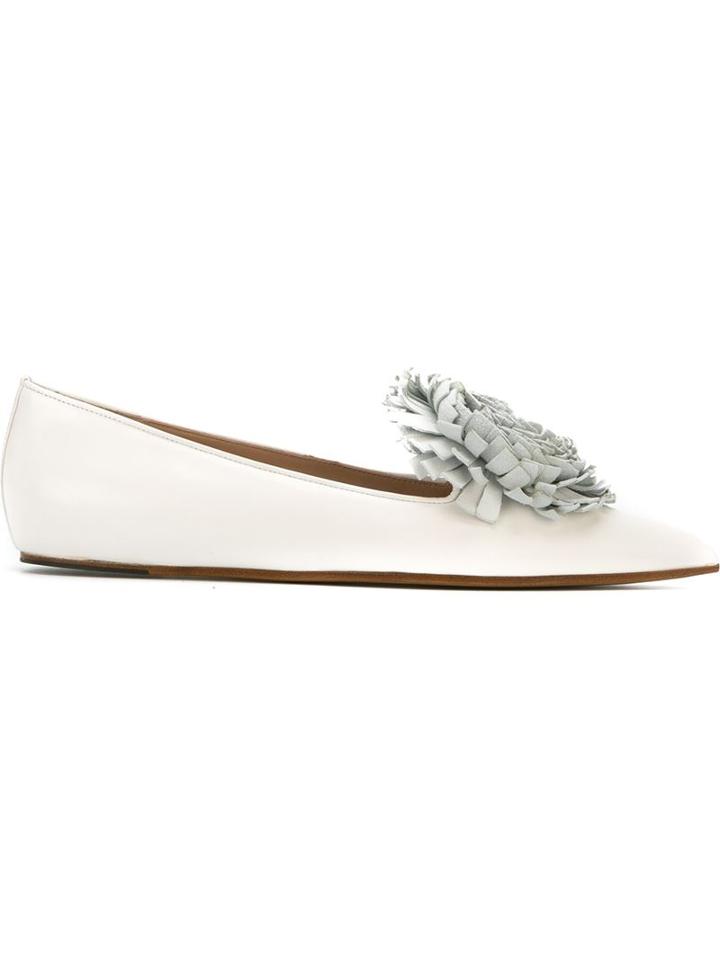 Vivienne Westwood Flower Appliqué Ballerinas