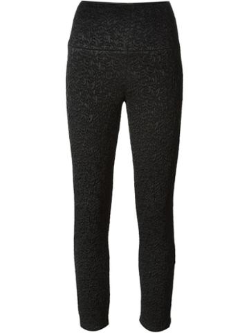 Bevza Wide Waistband Stretch Trousers