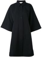 Henrik Vibskov - Oversized Shirt Dress - Women - Cotton - S, Black, Cotton