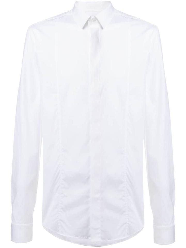 Les Hommes Slim-fit Shirt - White