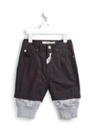 John Galliano Kids Bermuda Shorts, Boy's, Size: 10 Yrs, Black