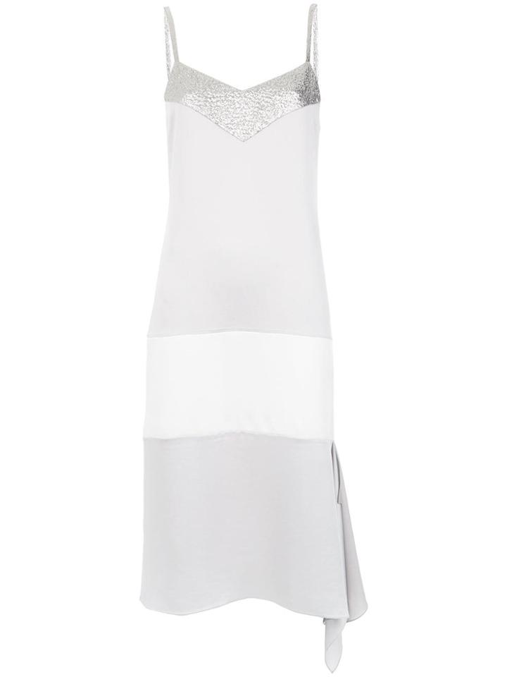Gloria Coelho Midi Dress - Metallic