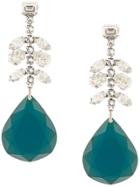Isabel Marant Long Drop Earrings - Green