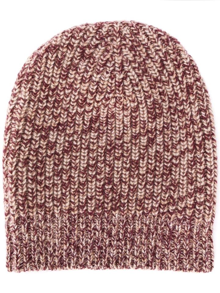 Brunello Cucinelli Marble-knit Beanie - Neutrals