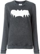 Zoe Karssen Bat Print Sweatshirt