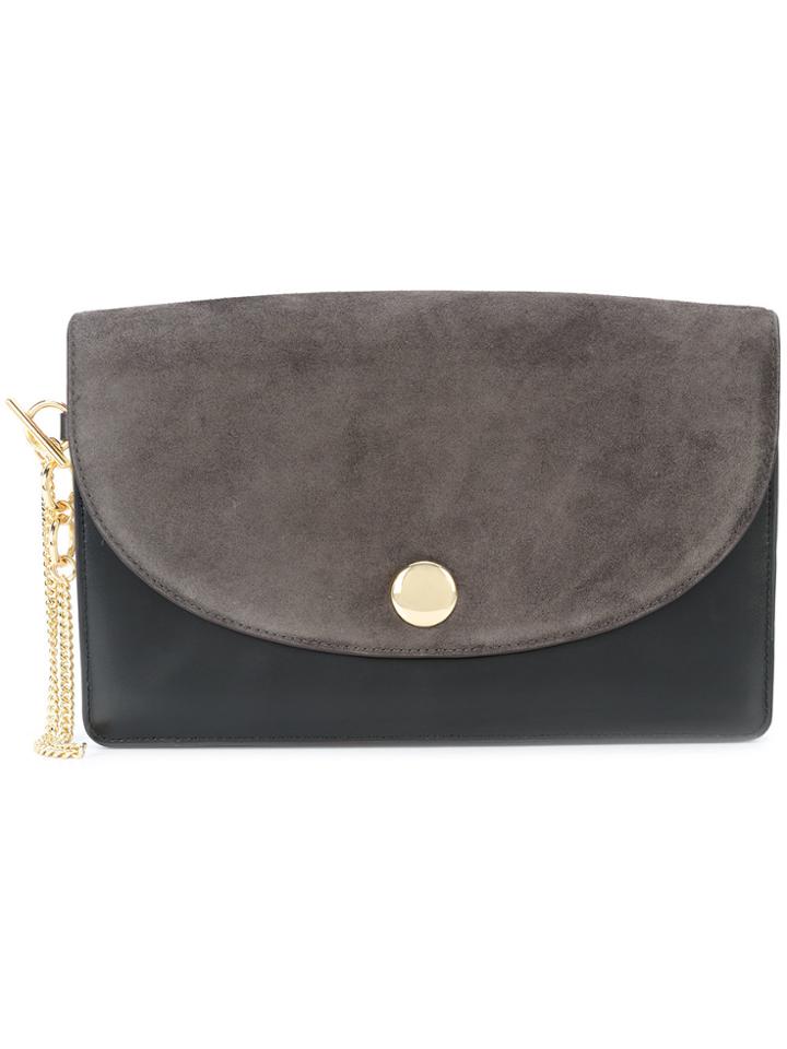 Dvf Diane Von Furstenberg Saddle Evening Clutch - Blue