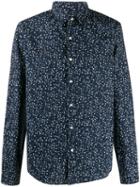 Michael Kors All-over Pattern Shirt - Blue