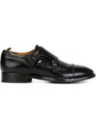 Officine Creative Classic Monk Shoes, Men's, Size: 41, Black, Calf Leather/rubber