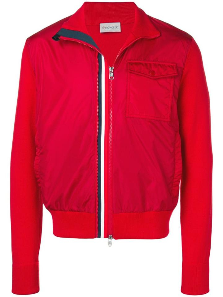 Moncler Bomber Jacket - Red