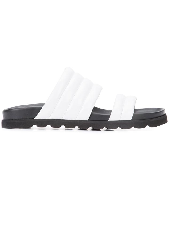 Ann Demeulemeester Backless Sandals - White