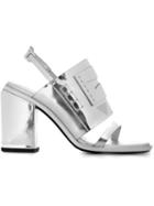Kenzo Santa Fe Sandals, Women's, Size: 39, Grey, Leather
