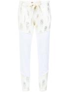 Andrea Bogosian Panelled Trousers - White