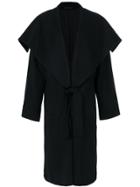 Yohji Yamamoto Layered Tailored Coat - Black