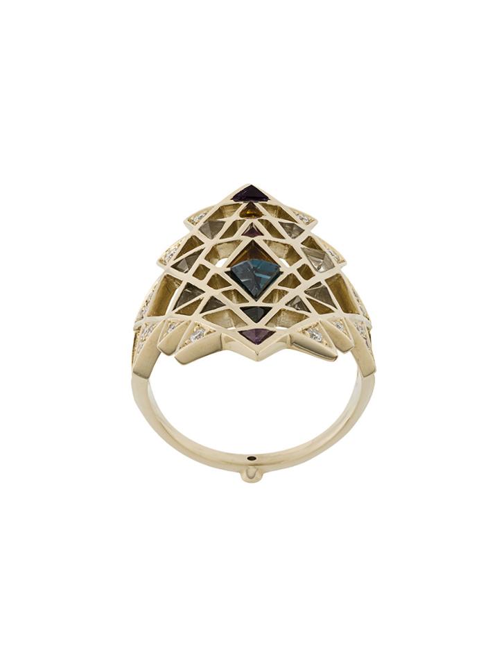 Noor Fares Nila Ring - Metallic