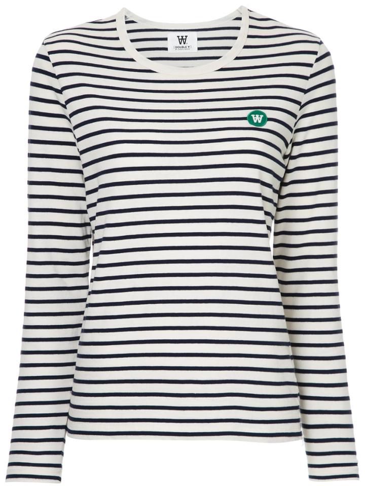 Wood Wood Moa Long Sleeve Tee - Blue