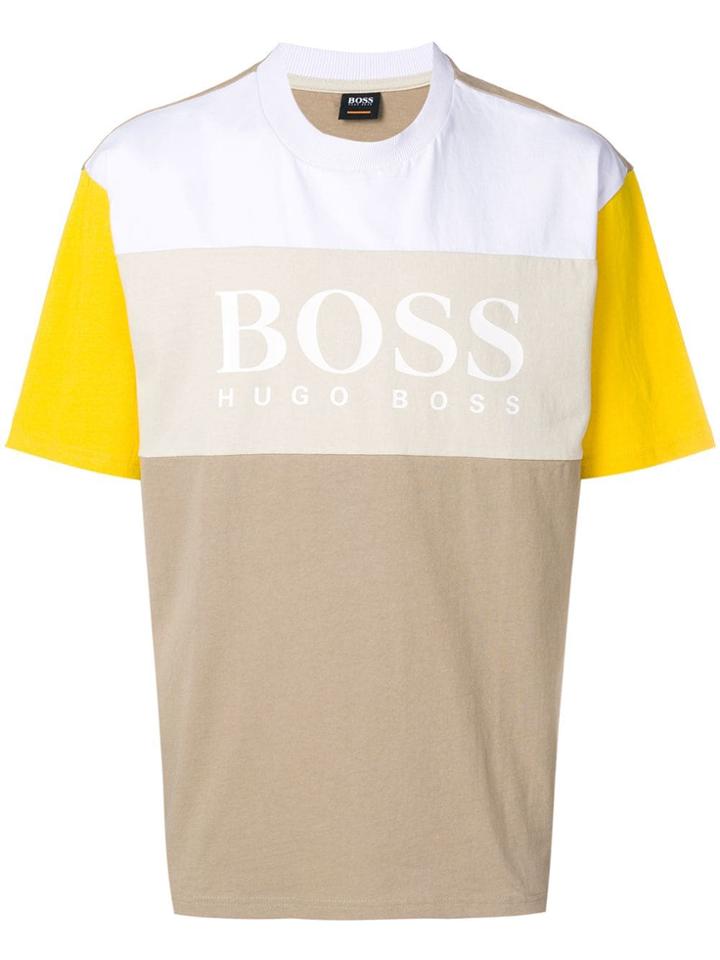 Boss Hugo Boss Logo Print T-shirt - Nude & Neutrals
