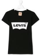 Levi's Kids Teen Logo Print T-shirt - Black
