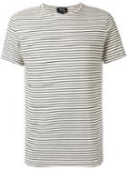 A.p.c. - Striped T-shirt - Men - Cotton/linen/flax/polyester/viscose - L, White, Cotton/linen/flax/polyester/viscose