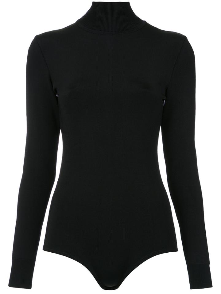 Reinaldo Lourenço Longsleeved Bodysuit - Black