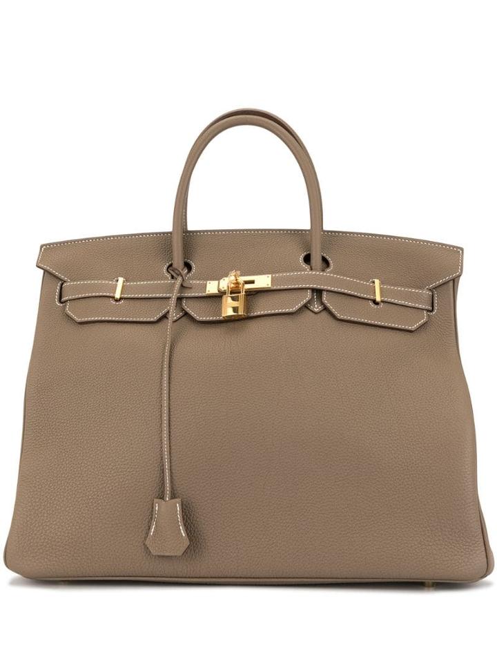 Hermès Pre-owned Birkin 40 Bag - Brown
