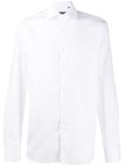 Corneliani Spread Collar Button-down Shirt - White