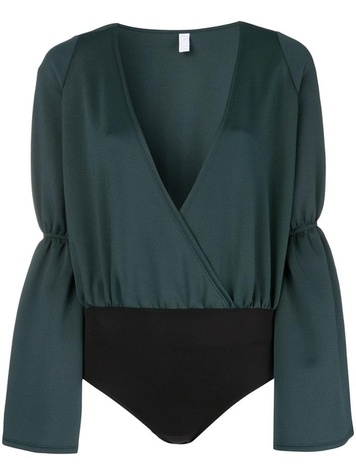 Fantabody Wrap Front Body - Green