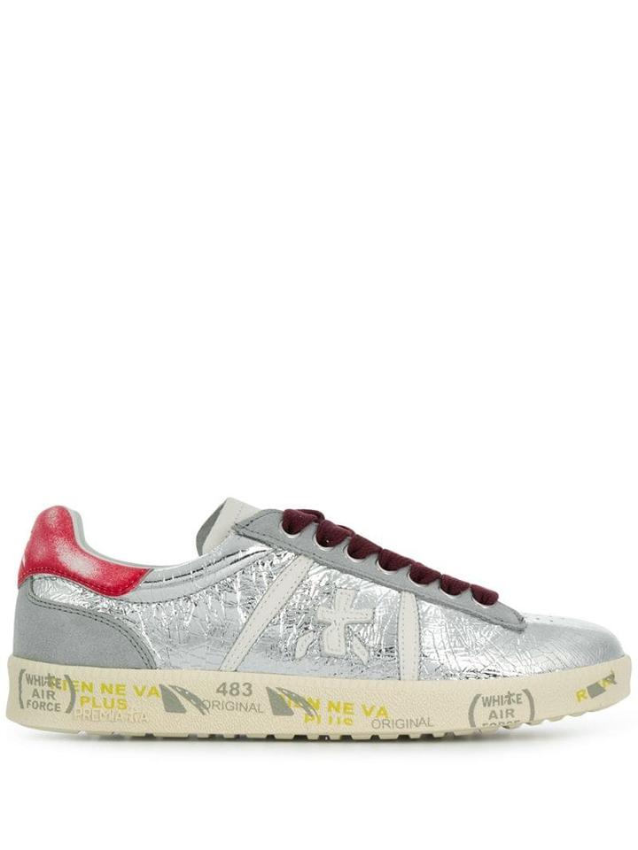 White Premiata - Silver