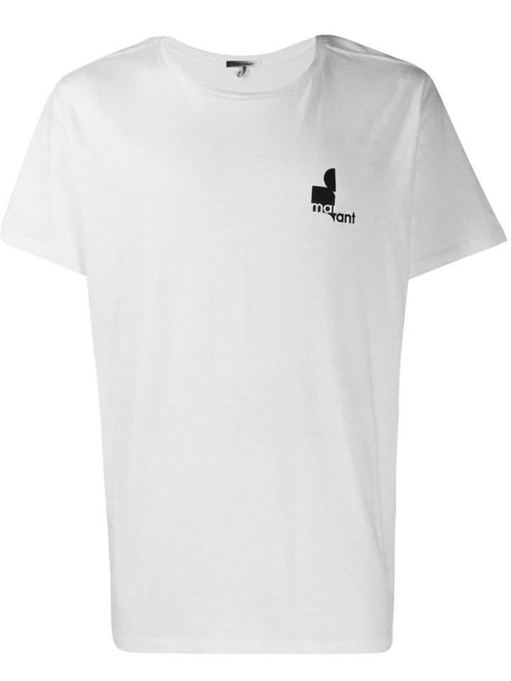 Isabel Marant Chest Logo T-shirt - White