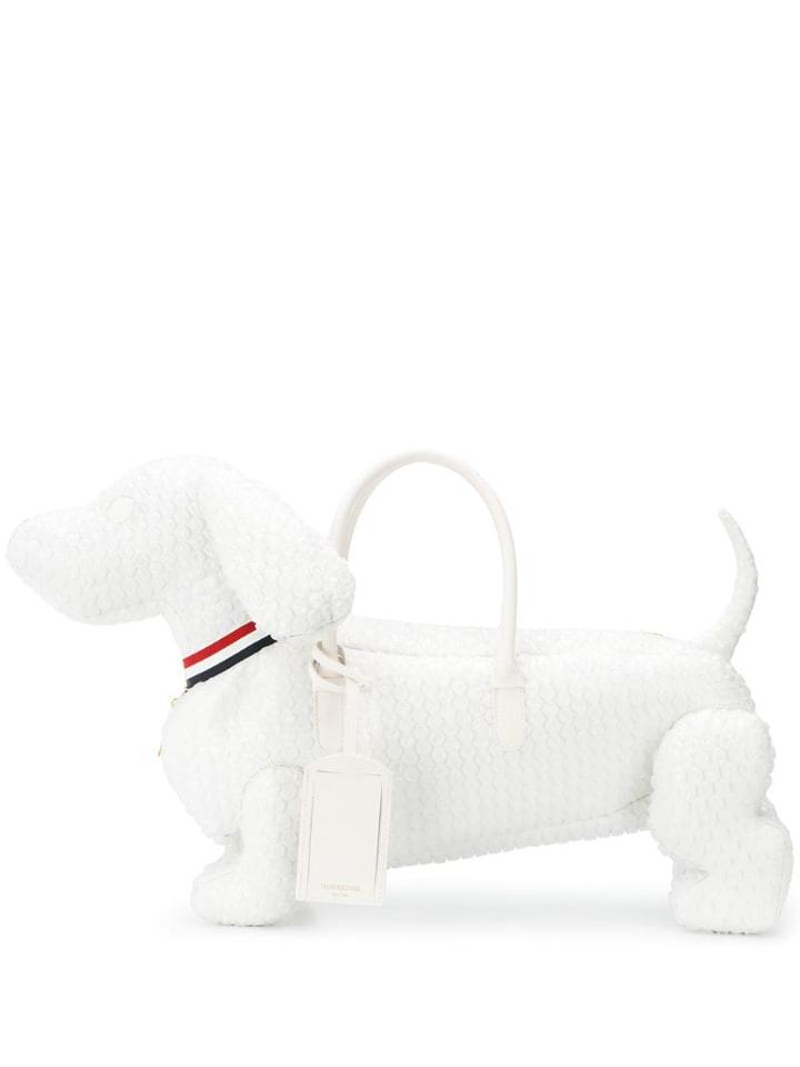 Thom Browne Bubble Wrap Hector Bag - White