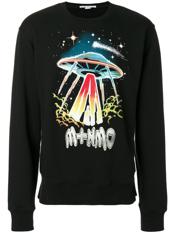 Stella Mccartney Ovni Printed Sweatshirt - Black