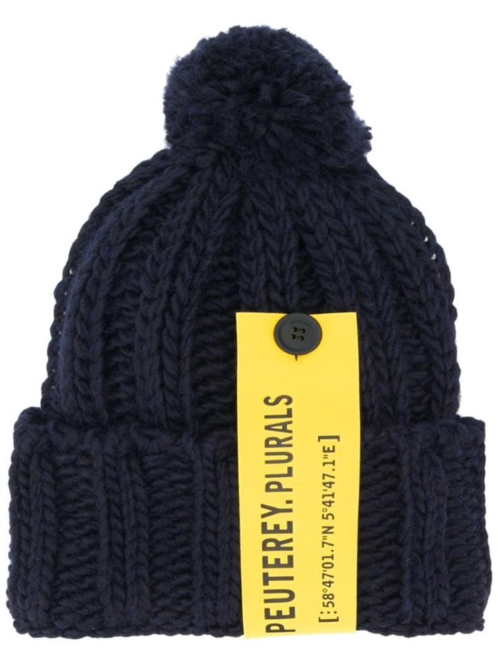 Peuterey Latitude Beanie - Blue