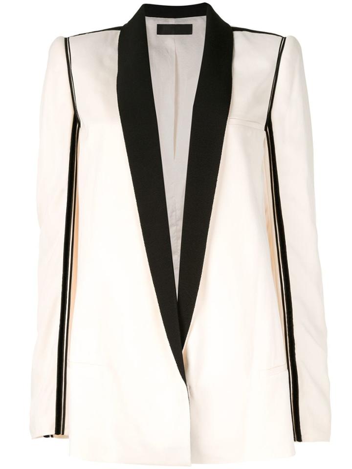 Haider Ackermann Long Blazer Jacket - White