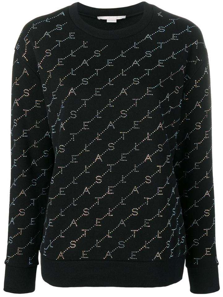 Stella Mccartney Logo Sweatshirt - Black