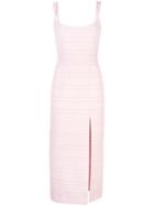 Markarian Fitted Mid-length Dress - Pink