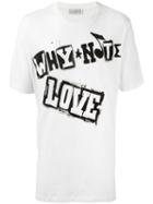 Faith Connexion 'love Circus' T-shirt, Men's, Size: Medium, White, Cotton