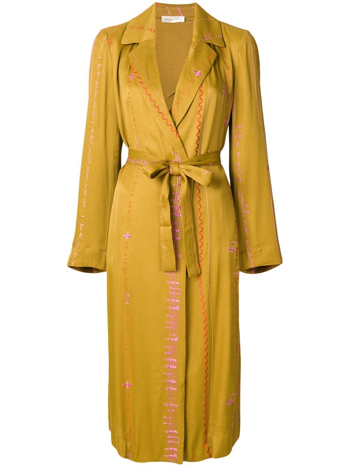 Stine Goya Lyrics Coat - Yellow & Orange