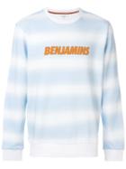 Les Benjamins Logo Print Sweatshirt - Blue